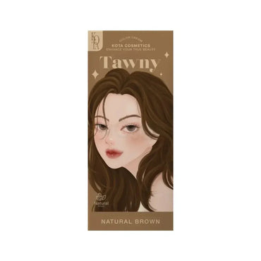 Kota Cosmetics Hair Color Cream Tawny - Natural Brown